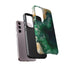 Green Geode in Watercolor - Impact Resistant Phone Case